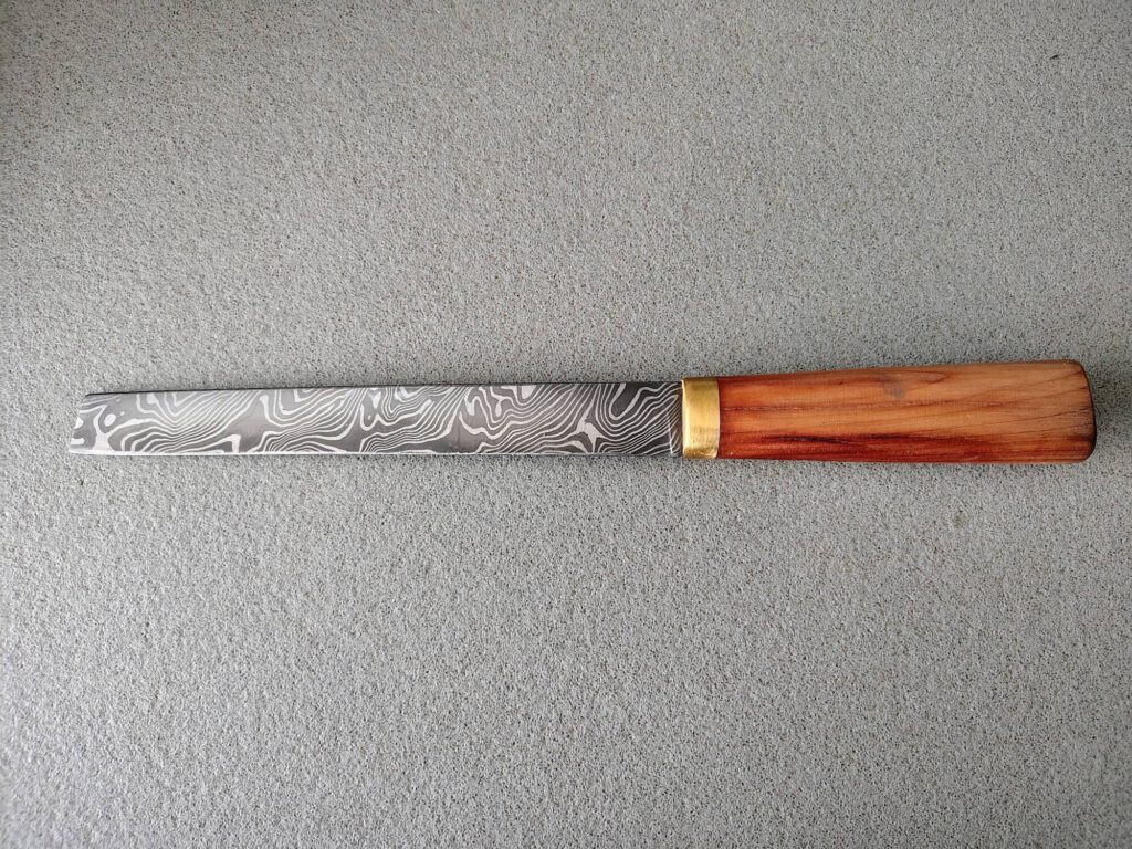 Damaszener Messer Günter Schmitt